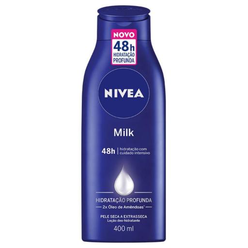 NIVEA MILK HIDRATANTE PELE EXTRASSECA COM 400ML